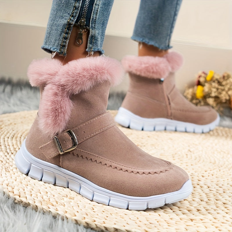 Bottes avec doublure en peluche ( 1 acheté = 1 offert ! )